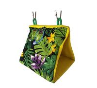 COLLBATH Nido De Pájaro De Sombra De Verano Colgante Loros Suave Pájaros Decorativo Pájaro Al Aire Verduras Green Pelusa