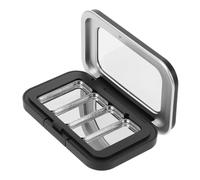 COLLBATH Paleta De Sombras De Ojos Magnética Vacía 1 Set Tamaño s Caja De Almacenamiento Compacta Para Maquillaje Viaje Bandeja De Metal