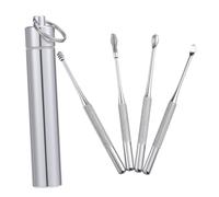 COLLBATH Palillos Para Oídos Cureta Inoxidable Cuchara Limpieza Oídos Palillo Para Adultos
