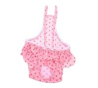 COLLBATH Pantalones para Mascotas Pañal para Perros Braguita Menstrual Desechable Algodón Rosa XL para El Cuidado Saludable de Mascotas