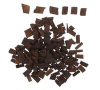 COLLBATH Paquete para Vino Tinto y Whisky de Virutas de Madera de Roble Accesorio para Elaborar Cerveza Casera y Añejar Whisky Piezas de Roble Marrón en Home Brewing