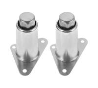 COLLBATH Patas Ajustables de Acero Inoxidable para Muebles Industriales 15 Cm con Placa Triangular, Soporte Resistente para Estufa de Gas, Sofá, Cama y Escritorio, Juego de 2 Unidades