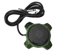 COLLBATH Pedal Elástico Para Tatuajes 1,75 m Cable Resistente Aluminio Electrochapado 360° Control Profesional Dispositivo Inalámbrico Accesorio Para Artistas Del Tatuaje