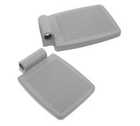 COLLBATH Pedal Elevador de Silla de Ruedas de Pp, 2 Piezas Diseño de Soporte para Evitar Deslizamientos y Vibraciones, Adecuado para Usuarios de Sillas de Ruedas