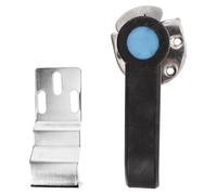 COLLBATH Pestillo de Puerta para Armario de Vapor de Acero Inoxidable, Tirador Anti-quemaduras para Gabinete de Vapor, Accesorio Resistente para Puerta de Vaporeras de Mariscos, Uso