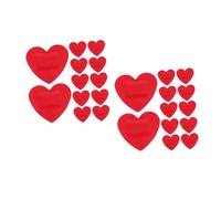 COLLBATH Piezas Vendaje Vendas De Cuidado Lindas Vendas Brotes Cubrir Emergencia Vendas a Granel Heridas Banda Adhesiva Apósitos De Corazón De Amor Lugar Impermeable Rojo