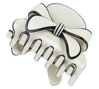 COLLBATH Pinza Cabello Lazo Grande para Mujer, Material de Acetato, Cómoda para Crear Peinados Casuales en Dormitorio o Maquillaje