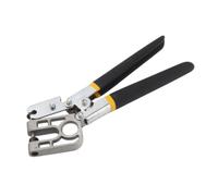 COLLBATH Pinza de Perforación Profesional para Acero Alicate de Sujeción de Quilla Ligera con Bloqueo Herramienta Ergonómica Antideslizante para Paneles Perfiles Metálicos Color Aleatorio