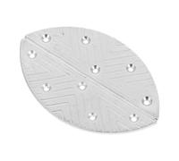 COLLBATH Placas Metálicas Para Talón De Zapato Hombre Media Luna Reparación Suelas Hierro Protector Antideslizante Tacones Botas Uso Calzado Masculino