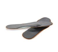 COLLBATH Plantillas De Zapatos Unisex Pu Marrón Ajustables Al Corte Absorción De Sudor y Alivio De Fatiga Para Uso Prolongado Tallas Eu