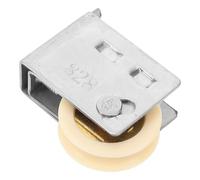 COLLBATH Polea de Ventana Fija Tipo 828 Núcleo de Cobre y Rueda de Nylon Polea de Repuesto de Acero Inoxidable para Puertas Correderas Rodillos para Puertas Correderas Rueda Ranurada