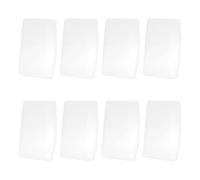 COLLBATH Protector y Antipolvo para Balanza Electrónica de Mesa, Hecho de Plástico Resistente, Adecuado para Cocinas y Estaciones de Trabajo, Paquete de 8 Piezas