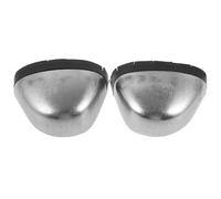 COLLBATH Protectores de Puntera Metálica para Botas de Trabajo, 1 Par, Diseño Antiaplastamiento para Entornos Industriales y Obras