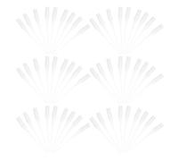 COLLBATH Puntas Dispensadoras de Pegamento Precisas, 200 Piezas Transparentes para Botellas Aplicadoras, Boquillas de Extensión Fina Reutilizables para Manualidades, Reparaciones