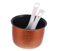 COLLBATH Recipiente Interior Antiadherente para Olla Eléctrica de Compatible con Arroceras Fácil de Limpiar y Conservar Temperatura y Humedad
