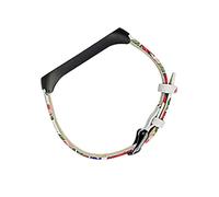 COLLBATH Reemplace Su Antigua Pulsera De 4 Correas Con Esta Resistente Pulsera De Cuero Con Marco Negro Y Ajuste Cómodo