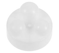 COLLBATH Reemplazo del Mecanismo de Rodillos para Silla masajeadora, Bola giratoria de plástico de 3 Puntos y Piezas de Rodillos para Silla masajeadora Shiatsu de Espalda y Cuello, fácil de