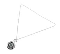 COLLBATH Reloj De Bolsillo De Moda Relojes De Bolsillo Brújula De Bolsillo Antigua Brújula para Mochileros Brújula De Caza Brújula Senderismo Supervivencia Plata Aleación De Zinc