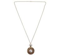 COLLBATH Reloj De Bolsillo Vintage con Cadena Retro Diseño Pequeño con Tapa Abatible Unisex para Uso Diario y Colecciones De Moda