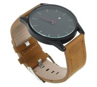 COLLBATH Reloj De Cuarzo para Niñas Hombres Unisex para Hombre Y Mujer Vintage Informal Sencillo Digital Delicado con Espejo Material Cristal Ordinario Marrón