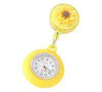 COLLBATH Reloj De Pared De Silicona para Enfermera Moderno y Funcional para Sala De Trabajo Diseño Ligero y Cómodo Reloj De Bolsillo para Mujer