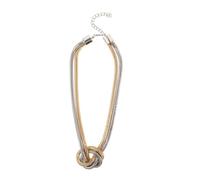 COLLBATH Retro Metal Knotted Design para Sociales Joyería y Adaptable para Mujeres