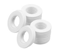 COLLBATH Rollos de Cintas Adhesivas y Suaves para Extensiones de Pestañas 30 de Tela No Tejida de Color Claro, Fáciles de Aplicar para Salones de Maquillaje