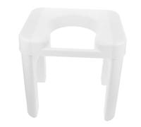 COLLBATH Silla Inodoro Taburete Para Baño Infantil Blanco Elevador De Inodoro Para Pequeños Taburete Para Hacer Caca El Baño
