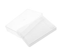 COLLBATH Soporte Magnético para Bandeja de Pestañas Postizas, Organizador Pequeño de Plástico Transparente 10 X 6,6 Cm, Estuche Acrílico para Extensiones de Pestañas, Adecuado para Uso