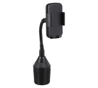 COLLBATH Soporte Móvil y Tablet para Coche con Brazo Flexible Base Estable para Portavasos Estándar Compatible con Navegación y Accesorios Automotrices Color Negro