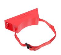 COLLBATH Soporte y 40l para Alta Gas Correa de Cilindro Resistencia en Plástico Hierro Montaje Seguro Pared Rojo para Bombona Camping