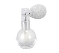 COLLBATH Spray de Polvo Iluminador Perlado Blanco Atomizador Ligero para Cara Cuerpo y Cabello Brillo Suelto para Mujeres y Niñas Fórmula Mineral Sin Aceite Fácil Aplicación