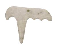 COLLBATH Tabla De Gua Sha De Masaje Rodillo Jade Herramienta De Raspado Masajeador Muscular Cuidado Facial Jade Diseño Elegante