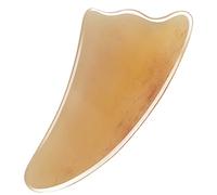 COLLBATH Tabla De Masaje Guasha Universal De Cuerno De Ganado Para El Cuerpo Herramienta De Acupresión y Masaje Muscular Raspador De Masaje Portátil Para Todo El Cuerpo Tamaño
