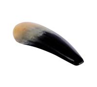 COLLBATH Tabla Raspadora De Guasha De Cuerno Natural, Herramienta De Masaje Facial De 9-15 Cm, Placa Raspadora Triangular Para Aliviar Tensión y Mejorar Circulación, Uso Cuidado Facial y Corporal