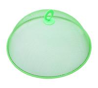 COLLBATH Tapa para Alimentos de Hierro Forjado 28 CM Verde Cubierta Protectora Práctica para Cocina Mantén Alimentos Frescos y Protegidos contra Polvo y Insectos