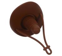 COLLBATH Tapón Silicona Reutilizable Sombrero Cowboy Mini Decoración Temática para Botellas Accesorio Fiesta Vaquera
