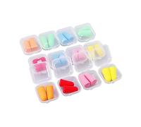 COLLBATH Tapones De Oído Anti-ruidos Para Dormir y Estudiar Reducción De Ruido Cajas Azul Naranja Rosa Verde Rojo Protección Para y Ronquidos