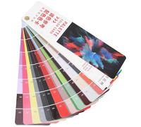 COLLBATH Tarjeta de Paleta de Colores de Papel 385 Tonos para Diseño Industrial y Proyectos, Guía Profesional de Combinación y Selección Amplia de Colores