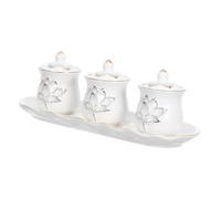 COLLBATH Tazas de para Ofrendas con Diseño de Tazones Resistentes para Agua de Devoción Hogar y Decoración para y Ritual Budista