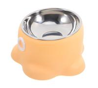 COLLBATH Tazón Inoxidable Antivuelco Plato De Comida para Mascotas Cuenco para Gatos Taza Refrigerante Diseño De Divertido para Cachorros y Reptiles