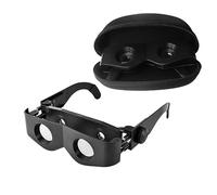 COLLBATH Telescopio Plano con Gafas Azules para Pesca Binoculares Portátiles para Adultos