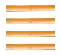 COLLBATH Tubería de Agua de bambú para Fuente de jardín y Estanque de Arena, 4 Piezas, 50 cm, Reduce Salpicaduras, fácil de conectar, para proyectos de jardinería DIY