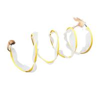 COLLBATH Túnel Plegable para Gatos Juguetes para Mascotas Juguete para Gatos Tunel de Gato Juguete de Mascota cucú Cat Toys Juguetes para Gatos de Interior túnel para Gatos Malla elástica
