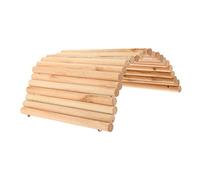 COLLBATH Túneles De Madera para Hámster Puentes De Madera Escondites para Hámster Entretenimiento Seguro