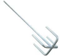 COLLBATH Varilla Mezcladora Taladro 1 Pieza Barra de Agitación 20 Pulgadas para Mezclar Pintura Mortero Cemento Uso Profesional en Obras