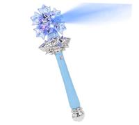 COLLBATH Varita Mágica En Aerosol Iluminar Varitas Para Pequeña Fiesta Ligero Varita De Juguete De Hielo Varita Iluminada De Nieve Jugar Hada Blue El Plastico