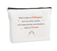 Colleagues Christmas Leaving Secret-Santa Gifts - Bolsa de cosméticos de fin de año, regalos de agradecimiento para el trabajo, colegas, bolsa de maquillaje