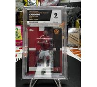 Collect-a-Bubbles | Topps Manchester United Team Set 2024-25 | 2025 - Casemiro - 13 - Lámina estática - Primer equipo | Ace Graded 9 | Número de certificado 355324