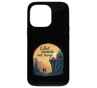 Collect Moments Not Things Outdoor Adventure Design Carcasa para iPhone 13 Pro